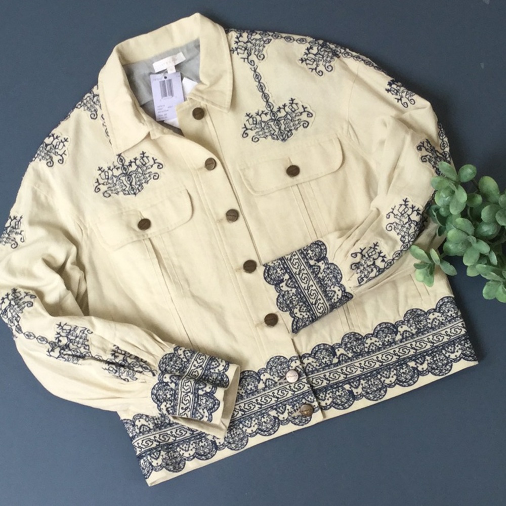 🎉 HP 2X NWT Intropia/Anthropologie jacket